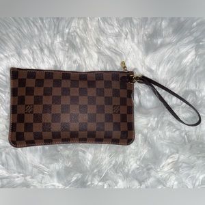 Louis Vuitton Damien Ebene Neverfull Pochette.